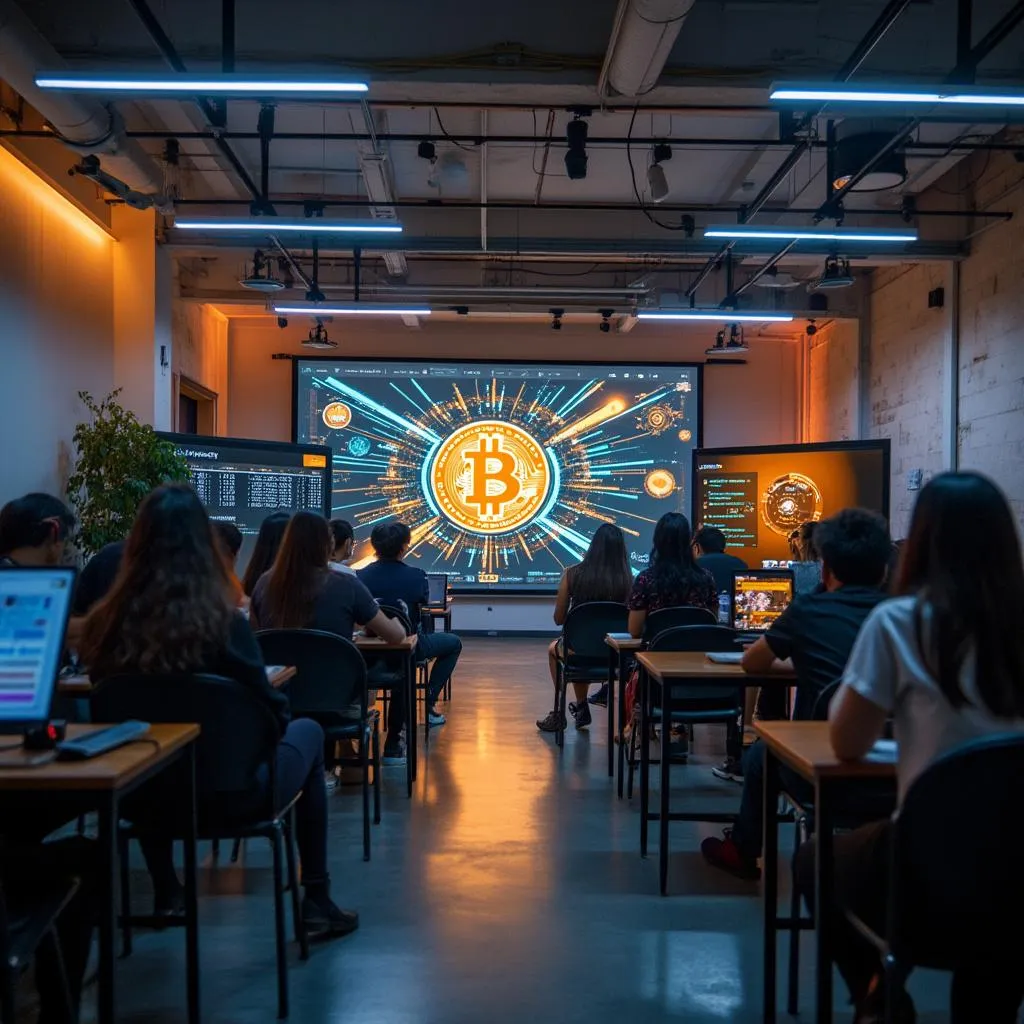 Cryptocurrency education module
