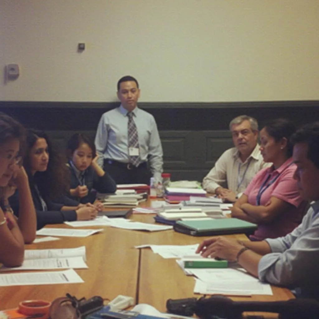 Initial founding team meeting in 2015