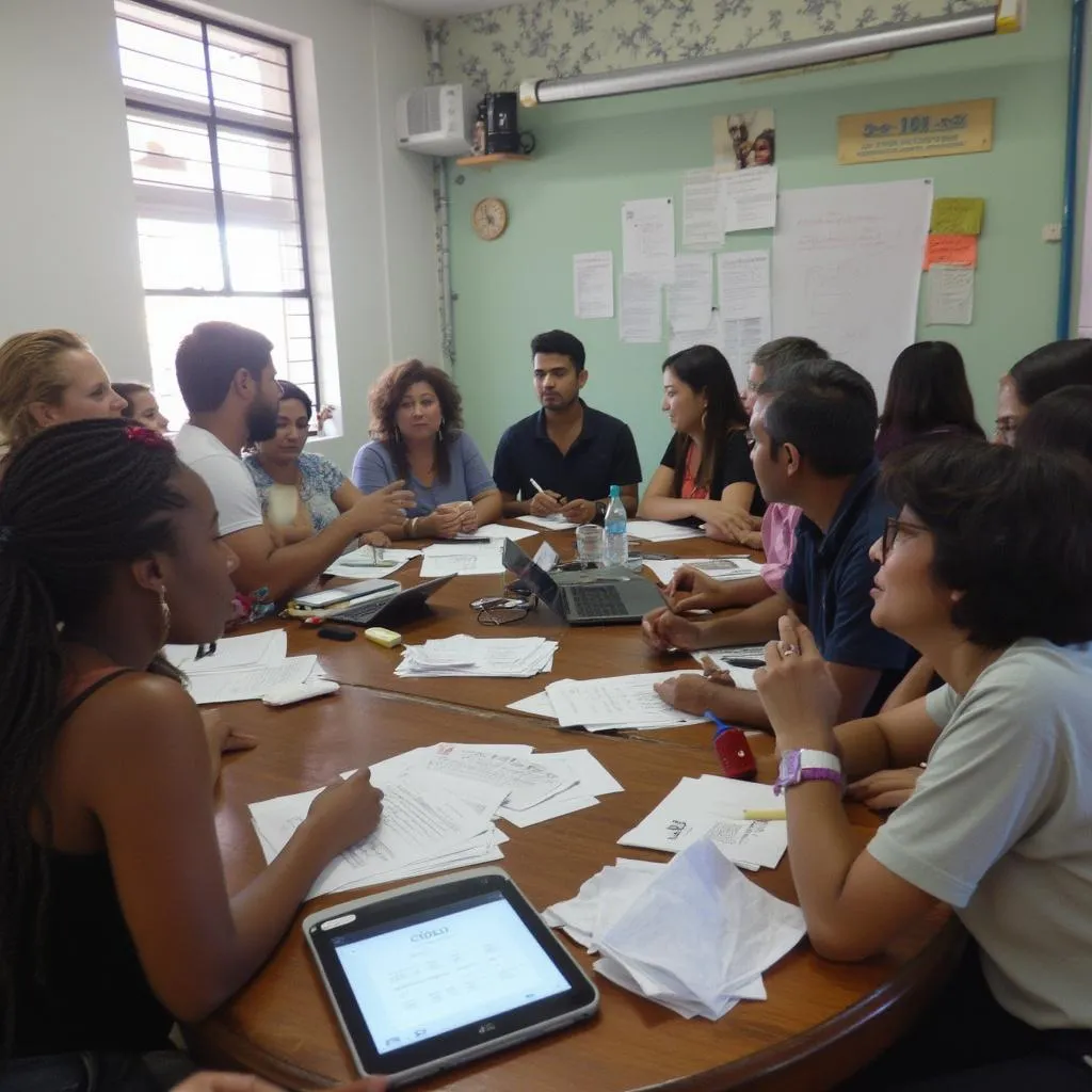 Financial literacy workshop in San Salvador